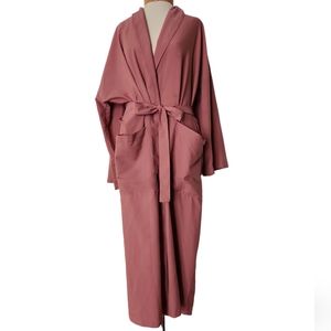 Vintage Travel Smith Long Robe Dusty Rose